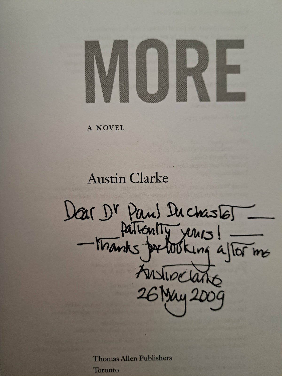 More by Austin Clarke