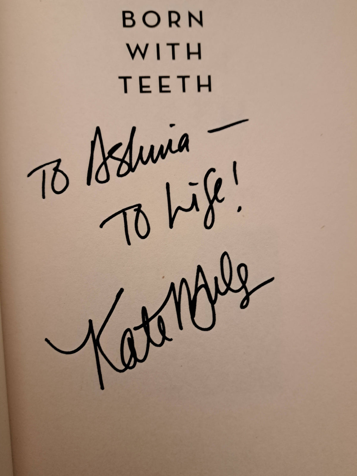 Born with Teeth by Kate Mulgrew