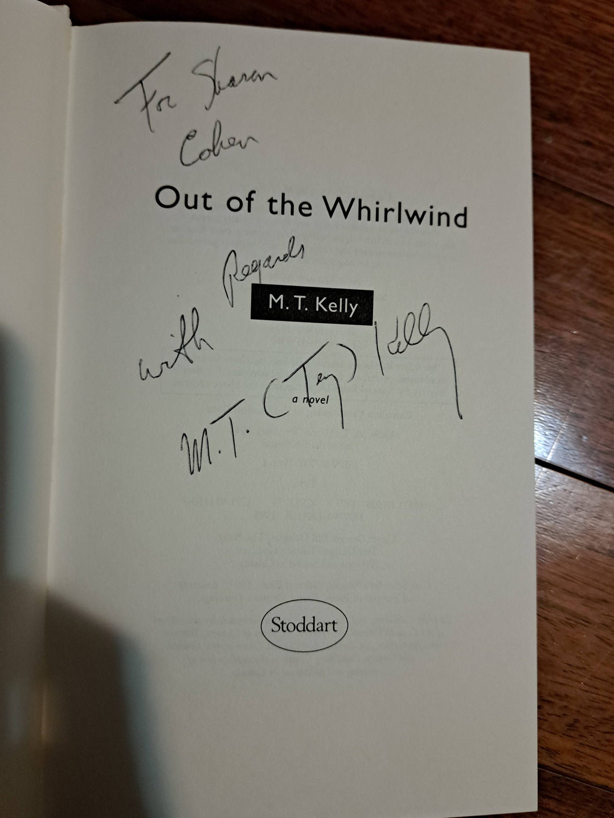 Out of the Whirlwind by M.T. Kelly